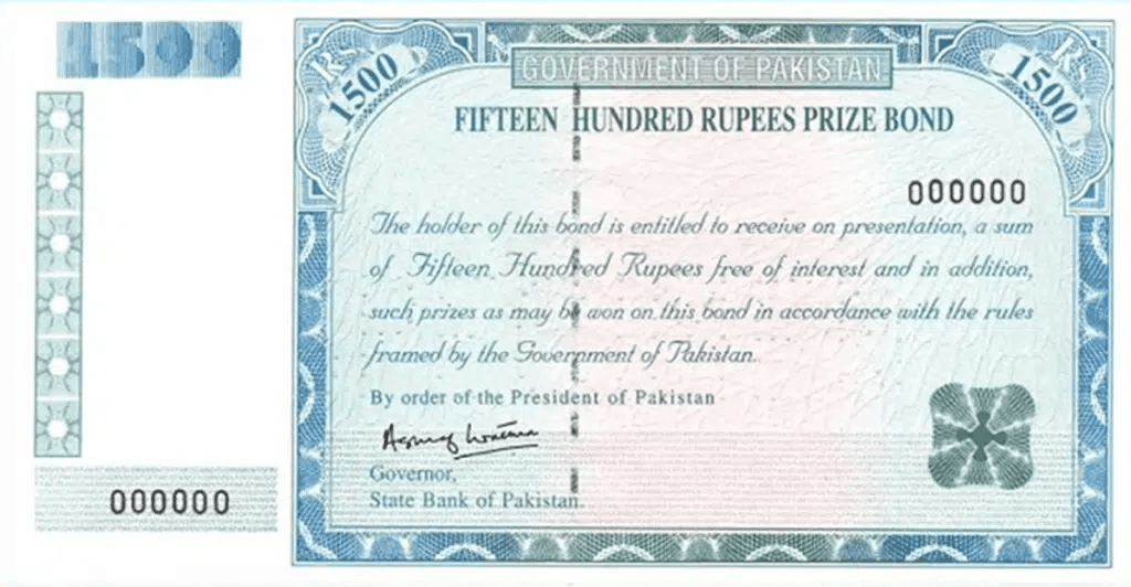 Rs. 1,500 Prize Bond Draw 102 Result - karachi