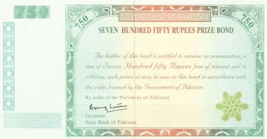 Rs. 750 Prize Bond Draw 102 Result - peshawar